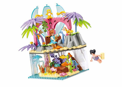 Sluban - Girls Dream - Secret Island (224 Pcs) - Age +6 | سلوبن - قطع التركيب - حلم الفتيات - الجزيرة السرية (224 قطعة) - العمر +6