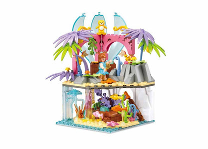 Sluban - Girls Dream - Secret Island (224 Pcs) - Age +6 | سلوبن - قطع التركيب - حلم الفتيات - الجزيرة السرية (224 قطعة) - العمر +6