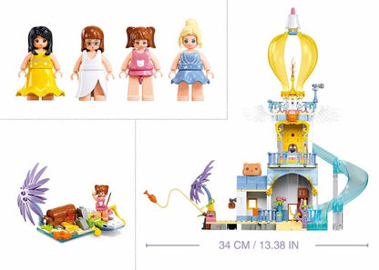 Sluban - Girls Dream - The Highlanders Lighthouse (404Pcs) - Age +7 | سلوبن - قطع التركيب - حلم الفتيات - منارة المرتفعات (404 قطعة) - العمر +7