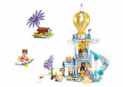 Sluban - Girls Dream - The Highlanders Lighthouse (404Pcs) - Age +7 | سلوبن - قطع التركيب - حلم الفتيات - منارة المرتفعات (404 قطعة) - العمر +7