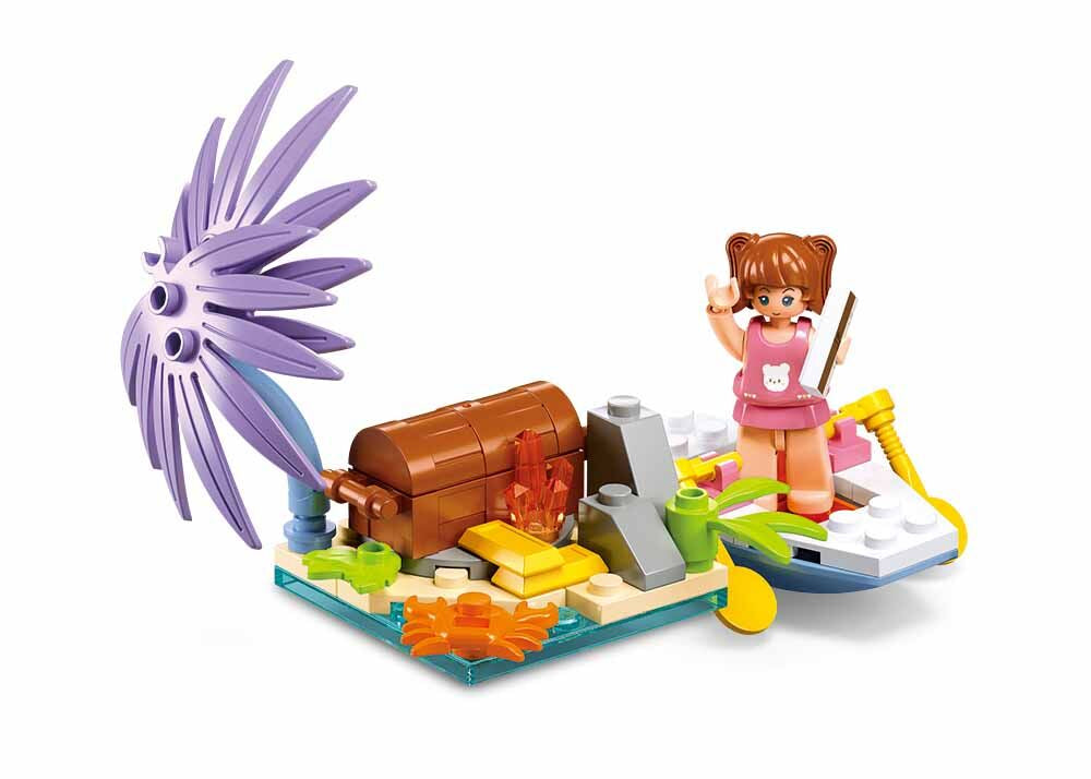 Sluban - Girls Dream - The Highlanders Lighthouse (404Pcs) - Age +7 | سلوبن - قطع التركيب - حلم الفتيات - منارة المرتفعات (404 قطعة) - العمر +7