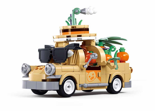 Sluban - Girls Dream - Fruit Truck (292Pcs) - Age +7 | سلوبن - قطع التركيب - حلم الفتيات - شاحنة الفواكه (292 قطعة) - العمر +7
