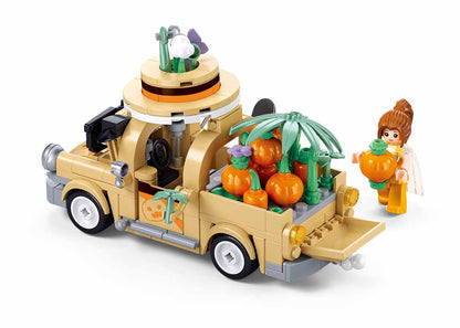 Sluban - Girls Dream - Fruit Truck (292Pcs) - Age +7 | سلوبن - قطع التركيب - حلم الفتيات - شاحنة الفواكه (292 قطعة) - العمر +7