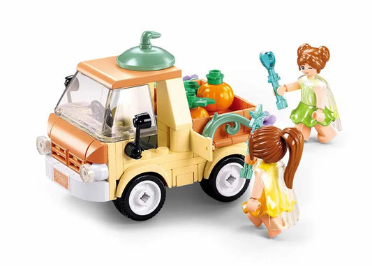 Sluban - Girls Dream - Pumpkin Party (952Pcs) - Age +7 | سلوبن - قطع التركيب - حلم الفتيات - حفلة منازل اليقطين (952 قطعة) - العمر +7
