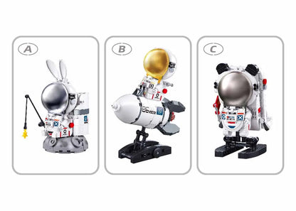 Sluban - Pleyerid - Maro Astronaut - 3 Types - Age 14+ | سلوبن - قطع التركيب - بلايريد - مارو رائد فضاء - 3 أنواع - العمر +14