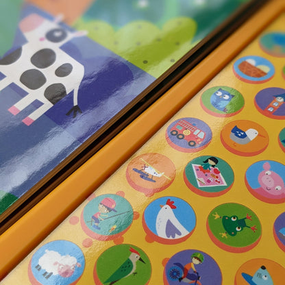 My First Look and Find Busy Day - Children's 50 Button Sound Book