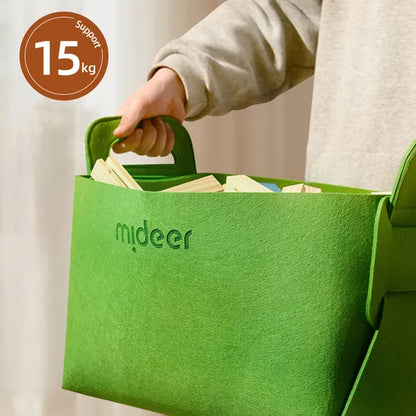 Mideer - Toy Storage Bag - Green - Age: 3+ | ميدير - حقيبة تخزين الألعاب - أخضر - العمر: 3+