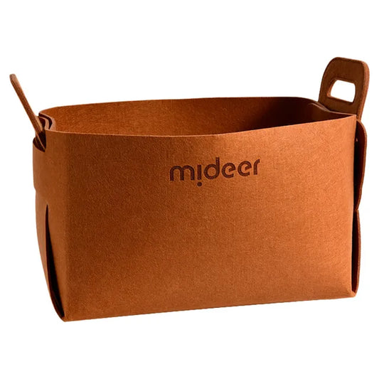 Mideer - Toy Storage Bag - Brown - Age: 3+ | ميدير - حقيبة تخزين الألعاب - بني - العمر: 3+