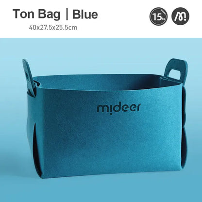 Mideer - Toy Storage Bag - Blue - Age: 3+ | ميدير - حقيبة تخزين الألعاب - أزرق - العمر: 3+