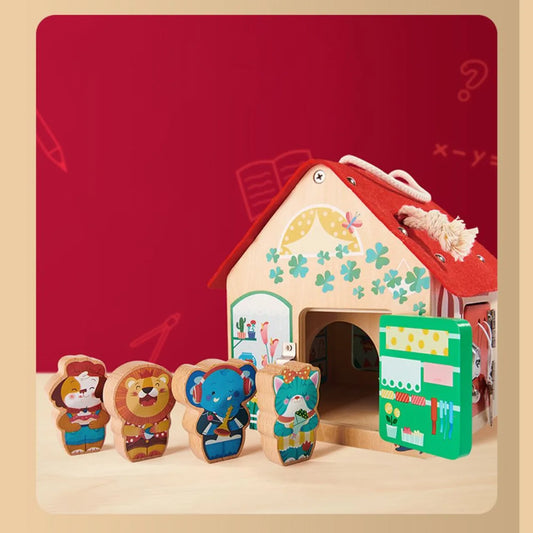 Mideer - Lock Cabin - Age: 3+ | ميدير - الكوخ المقفول - العمر 3+