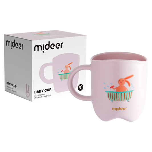 Mideer - Kids Toothbrush Cup - Taro Purple - Age 2+ | ميدير - كوب فرشاة أسنان للأطفال - بنفسجي تارو - العمر 3+