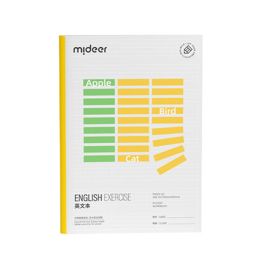 Mideer - Student Workbook - English Exercise - Age 2+ | ميدير - مذكرة للتمارين الإنجليزية - العمر 2+