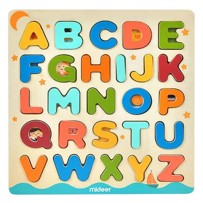 Mideer - Alphabet Board – Age 3+ | ميدير - لوح الحروف الأبجدية من ميدير – العمر 3+