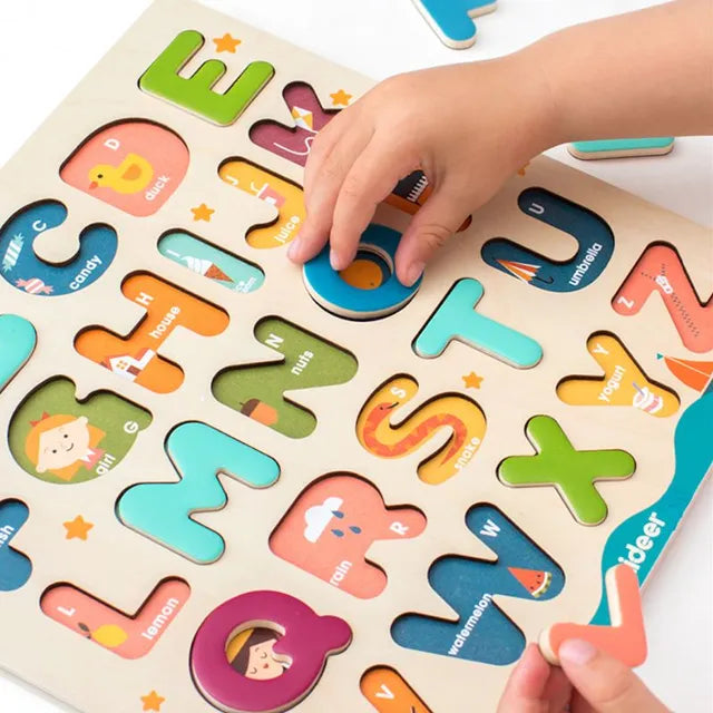 Mideer - Alphabet Board – Age 3+ | ميدير - لوح الحروف الأبجدية من ميدير – العمر 3+