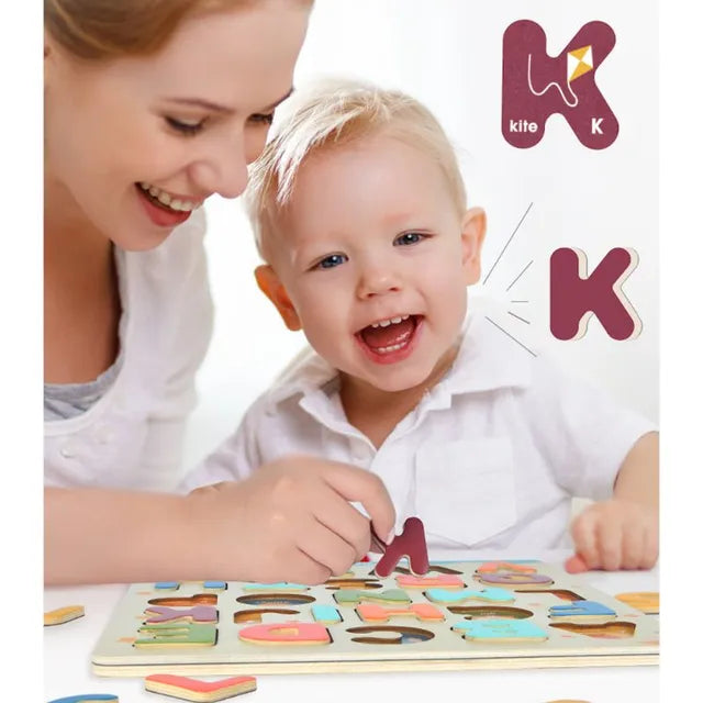 Mideer - Alphabet Board – Age 3+ | ميدير - لوح الحروف الأبجدية من ميدير – العمر 3+