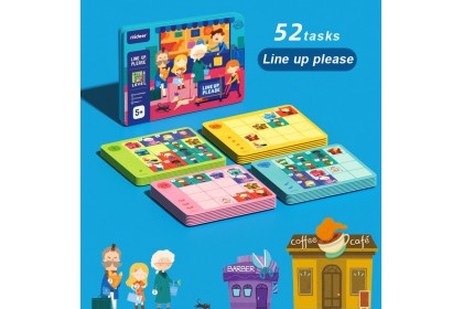 Mideer - Line up please – Age 5+ | ميدير - لعبة الاصطفاف – العمر 5+