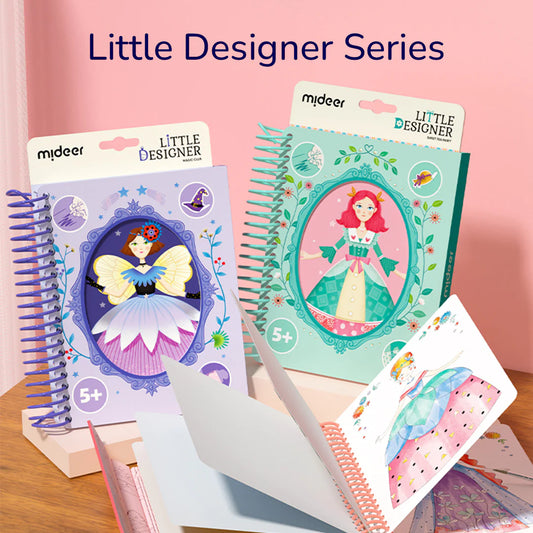 Mideer - Little Designer - Sweet Tea Party – Age 5+ | ميدير - المصممة الصغيرة - حفلة الشاي اللطيفة – العمر 5+