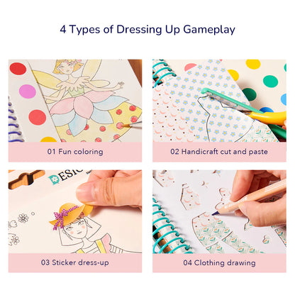 Mideer - Little Designer - Sweet Tea Party – Age 5+ | ميدير - المصممة الصغيرة - حفلة الشاي اللطيفة – العمر 5+