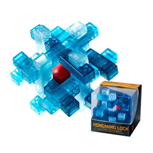Mideer - Neon Space Kongming Lock - Ball In Cage - Age +3 | ميدير - قفل الفضاء النيون كونغمينغ - الكرة في القفص - العمر +3