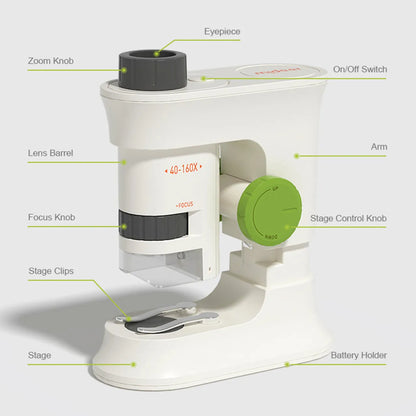 Mideer - Exploring With Microscope - Age 8+ | ميدير - الاكتشاف بواسطة المايكروسكوب - العمر 8+