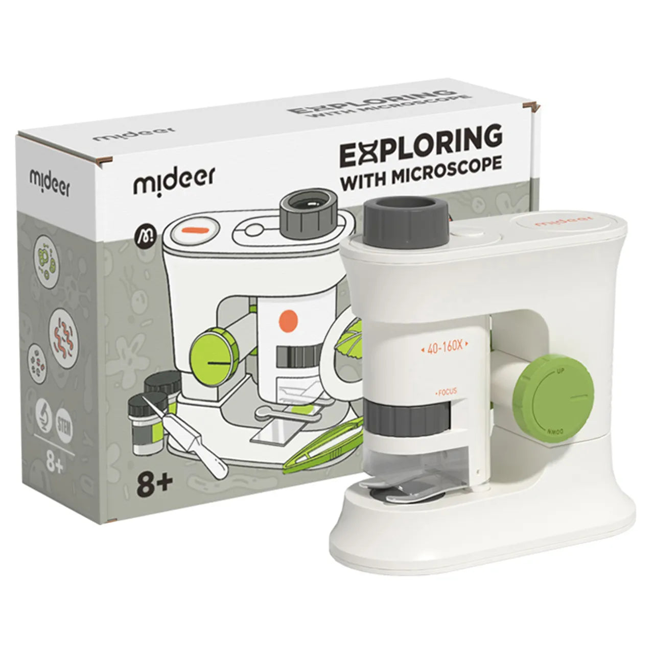 Mideer - Exploring With Microscope - Age 8+ | ميدير - الاكتشاف بواسطة المايكروسكوب - العمر 8+