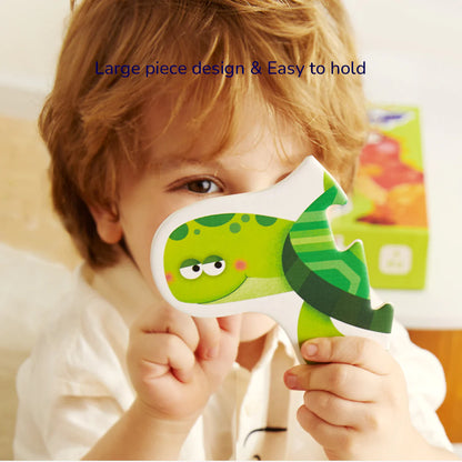 Mideer - My first puzzle - dinosaur - Age 2+ | ميدير - لعبتي التركيب الأولى - بازل الديناصور - العمر 2+