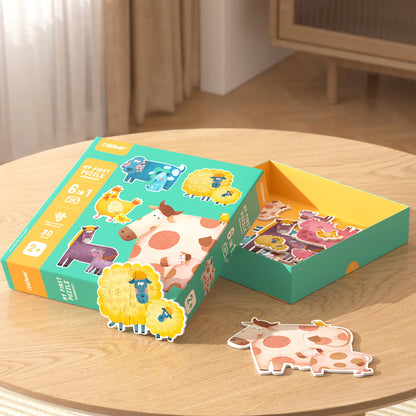 Mideer - My first puzzle - dinosaur - Age 2+ | ميدير - لعبتي التركيب الأولى - بازل الديناصور - العمر 2+
