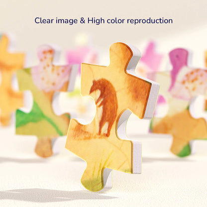 Mideer - Pocket Series Puzzle - Fish Also Like Flowers - 216 pieces - age 8+ | ميدير - لعبة تركيب البازل - زهرة الكونفالاريا - 216 قطعة - العمر 8+
