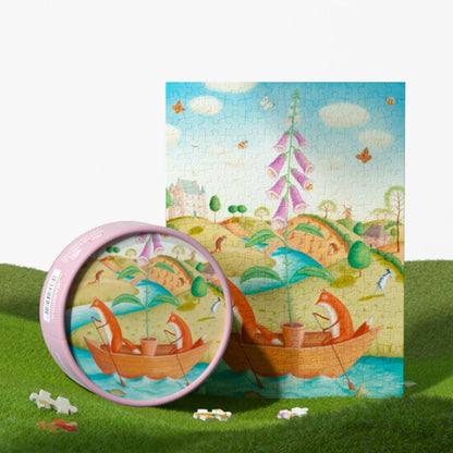 Mideer - Pocket Series Puzzle - Fish Also Like Flowers - 216 pieces - age 8+ | ميدير - لعبة تركيب البازل - زهرة الكونفالاريا - 216 قطعة - العمر 8+