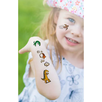 Mideer - Dinosaur Tattoos - How Wonderful You Are - Age 3+ | ميدير - ملصقات الديناصور - كم أنت رائع - العمر 3+