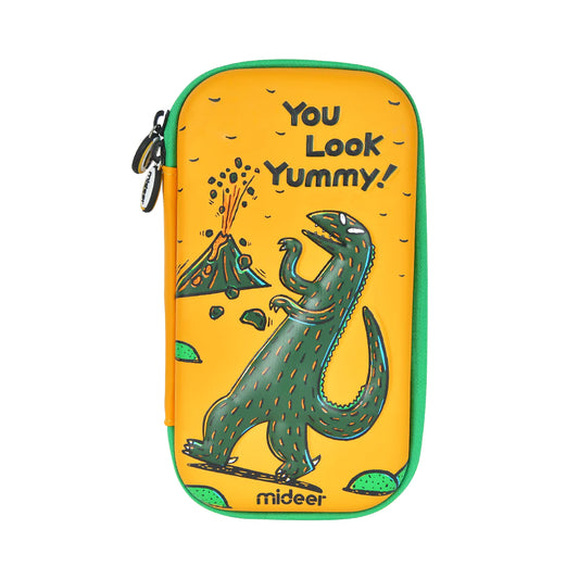 Mideer - Pencil Case - Tyrannosaurus Rex (Large) - Age 3+ | ميدير - مقلمة - ديناصور - حجم كبير - العمر 3+