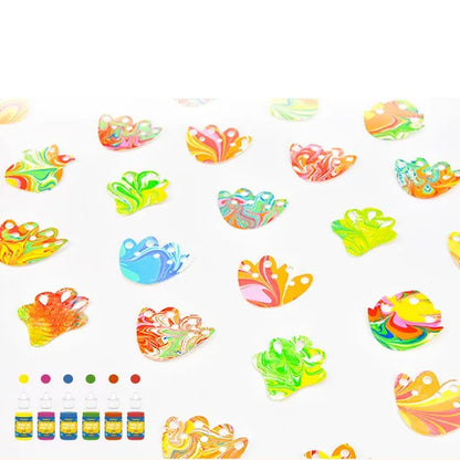 Mideer - Marbling Paint Kit - Age 3+ | ميدير - طقم الطلاء الرخامي - العمر 3+