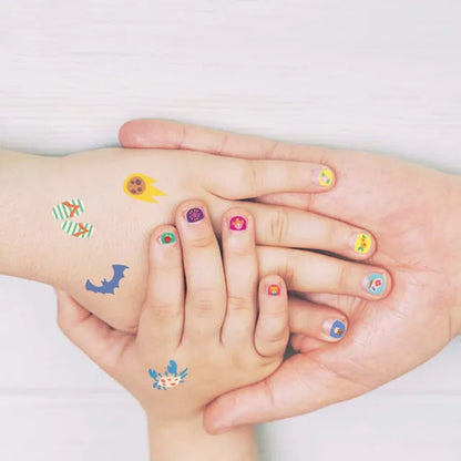 Mideer - Nail Stickers - Wonder Princess - Age 3+ | ميدير - ملصقات أظافر الأطفال - الأميرة العجيبة - العمر 3+