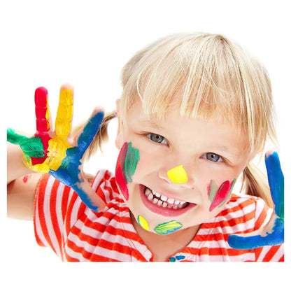 Mideer - Finger Paint - 6 colors - Age 3+ | ميدير - ألوان الرسم بالأصابع - 6 ألوان - العمر 3+