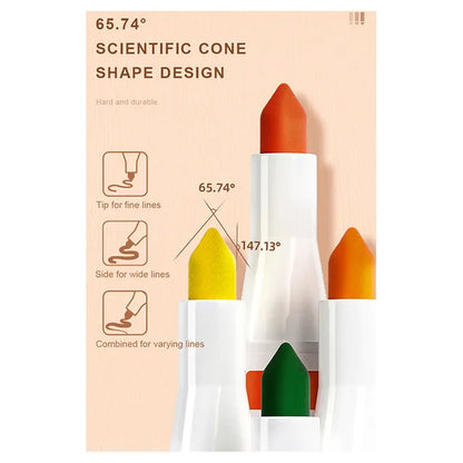 Mideer - Washable Marker Small tip - 48 colors - Age 3+ | ميدير - ألوان قابلة للغسل - 48 لون - العمر 3+