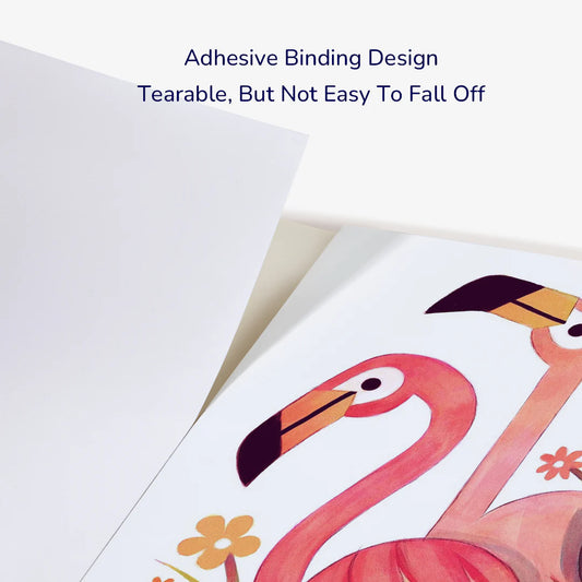 Mideer - Drawing Doodle Book - Plain Paper - Age 3+ | ميدير - كتاب الرسم والتلوين - ورق عادي - العمر 3+