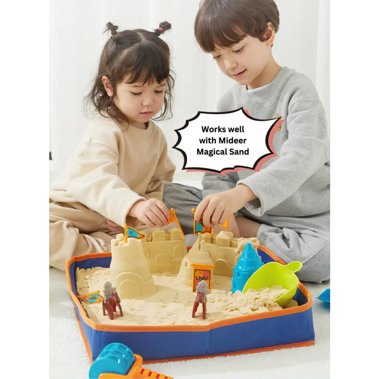 Mideer - Versatile Beach Play Set - Castle of Soldier - Age 3+ | ميدير - مجموعة لعب الشاطئ متعددة الاستخدامات - قلعة الجندي - العمر 3+