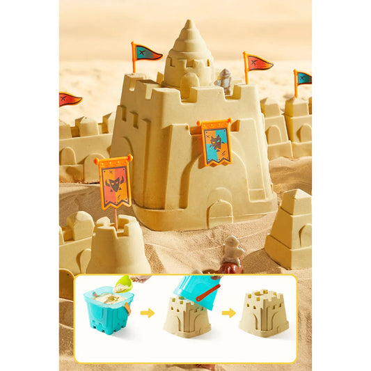 Mideer - Versatile Beach Play Set - Castle of Soldier - Age 3+ | ميدير - مجموعة لعب الشاطئ متعددة الاستخدامات - قلعة الجندي - العمر 3+