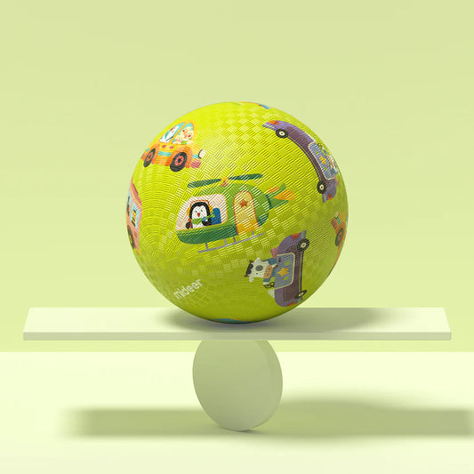 Mideer - Playground Ball - Traffic (Big) - Age 3+ | ميدير - كرة اللعب - حركة المرور (كبيرة) - العمر 3+
