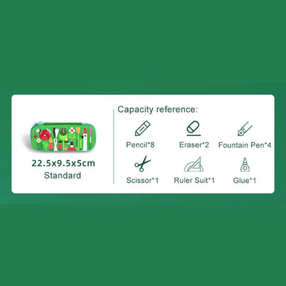 Mideer - Pencil Case - The Very Hungry Caterpillar - Age 3+ | ميدير - مقلمة -اليرقة الجائعة جدا - العمر 3+