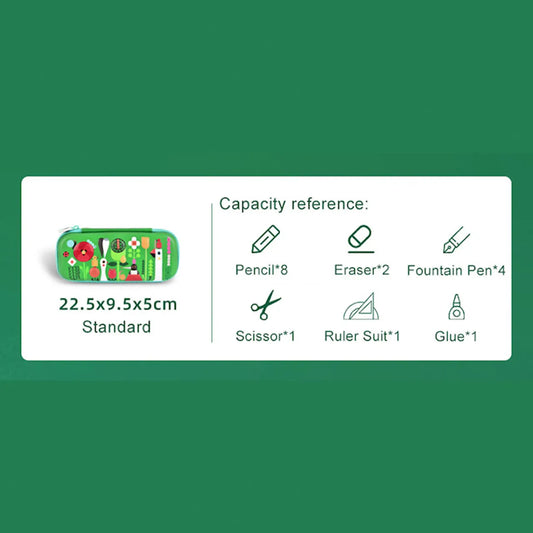 Mideer - Pencil Case - The Very Hungry Caterpillar - Age 3+ | ميدير - مقلمة -اليرقة الجائعة جدا - العمر 3+