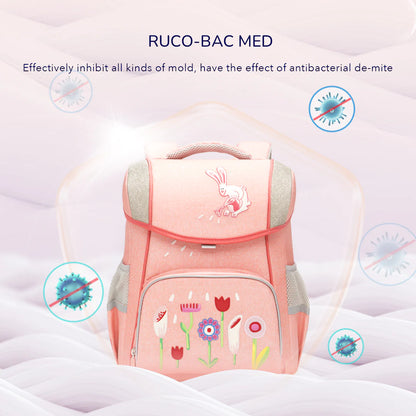 Mideer - Spinecare Kids Backpack - Flower Fairytale - Age 6-9 | ميدير - حقيبة ظهر للأطفال سباينكير - حكاية الزهرة - العمر 6-9