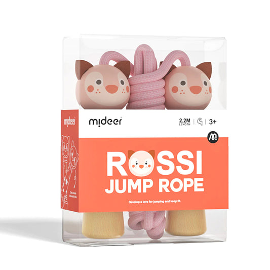 Mideer - Rossi Jump Rope - Age 3+ | ميدير - حبلة قفز روزي - العمر 3+