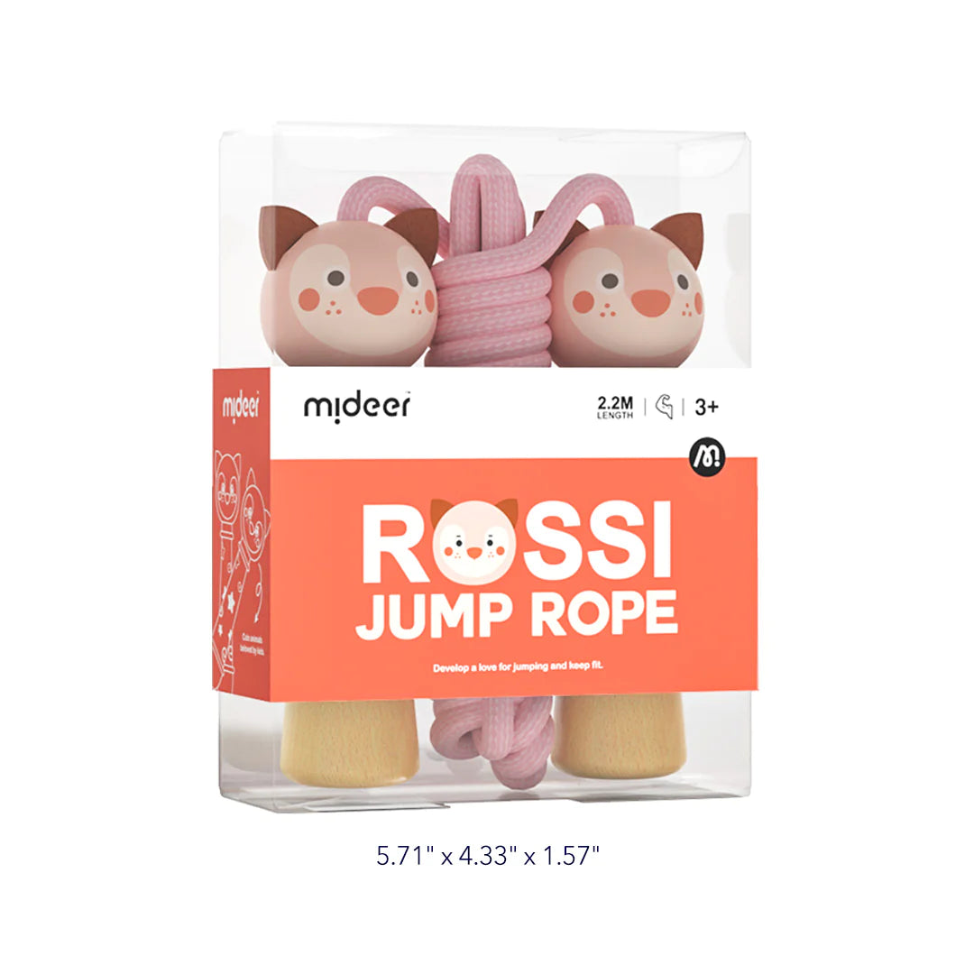 Mideer - Rossi Jump Rope - Age 3+ | ميدير - حبلة قفز روزي - العمر 3+