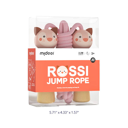 Mideer - Rossi Jump Rope - Age 3+ | ميدير - حبلة قفز روزي - العمر 3+