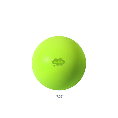 Mideer - Quiet Fluffy Ball - Grass Green - Age 3+ | ميدير - كرة ناعمة اسفنجية - أخضر عشبي - العمر 3+