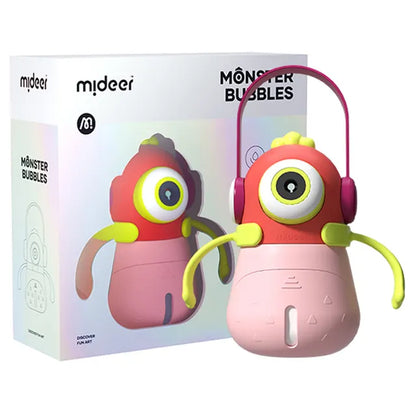 Mideer - Monster Bubbles - Pink - Age 3+ | ميدير - وحش الفقاعات - الوردي - العمر 3+