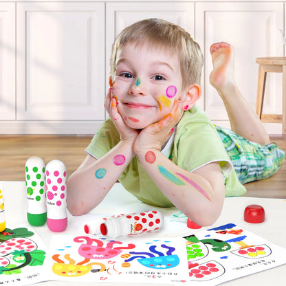 Mideer - Magic Dot Marker - Age 2+ | ميدير - أقلام نقط ماركر السحرية - العمر 2+