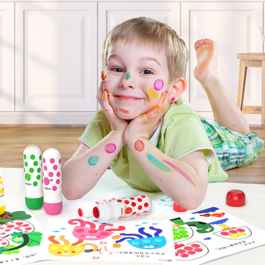 Mideer - Magic Dot Marker - Age 2+ | ميدير - أقلام نقط ماركر السحرية - العمر 2+