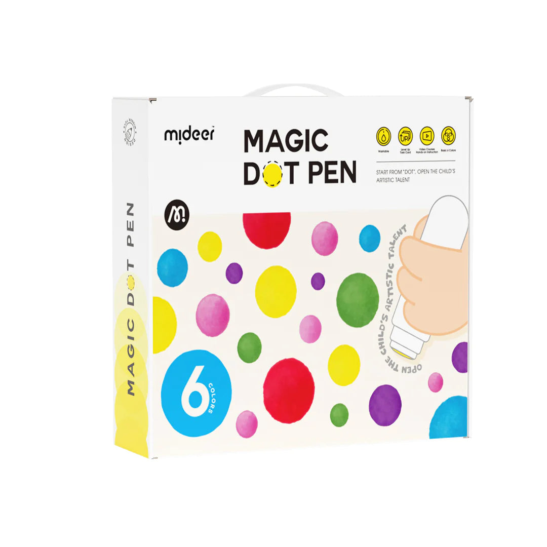 Mideer - Magic Dot Marker - Age 2+ | ميدير - أقلام نقط ماركر السحرية - العمر 2+